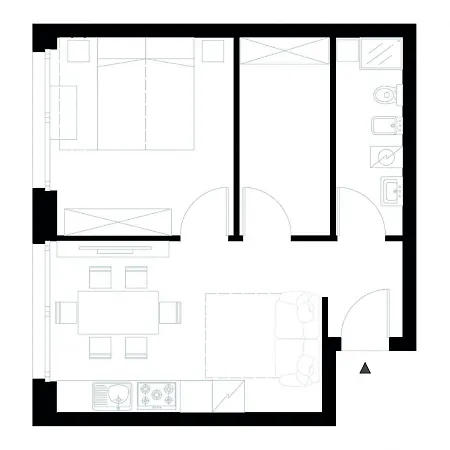 The Rent - One Bedroom Close Crescenzago Subway